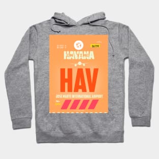 HAV HAVANA CUBA AIRPORT Hoodie